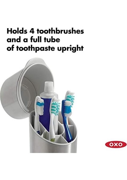 Good Grips Paslanmaz Çelik Diş Fırçası Düzenleyici, 24 cm modelleri