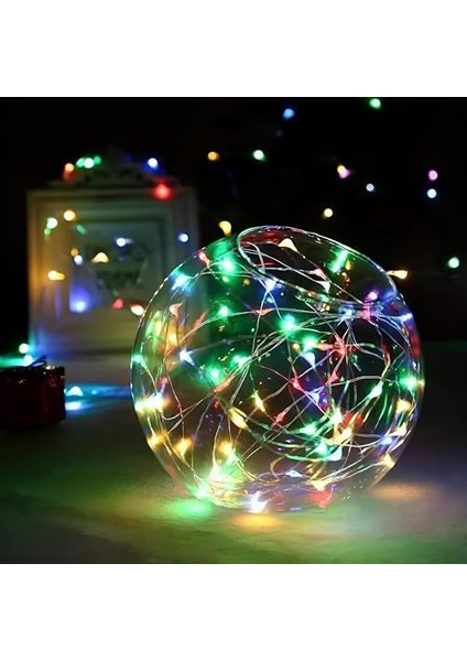 Rgb Pilli Dekoratif Peri LED Işık - 3 Metre 28 LED - Gaming Masa ve Oda Aydınlatması - Çam Ağacı, Bahçe, Iç-Dış Mekan Dekor Lambası modelleri