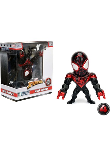 - 97959 - Metal Figs - Marvel Figür: Miles Morales Spider-Man, 4 Inç