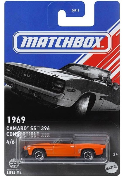 American Convertible Temalı Arabalar - 1969 Camaro Ss 396 Convertıble