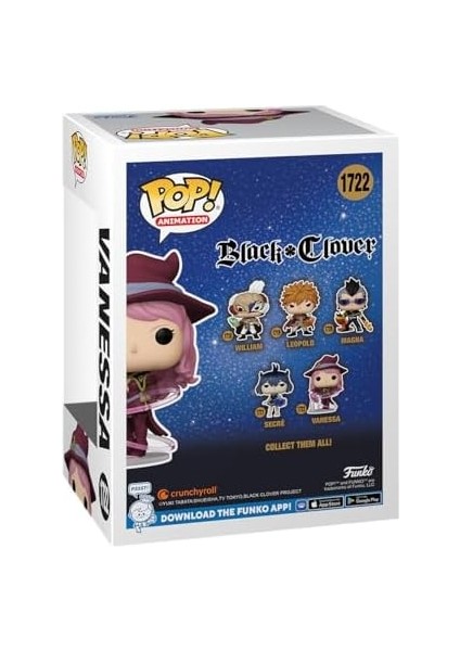 Toys Funko Pop Animation: Black Clover - Vanessa Figür modelleri