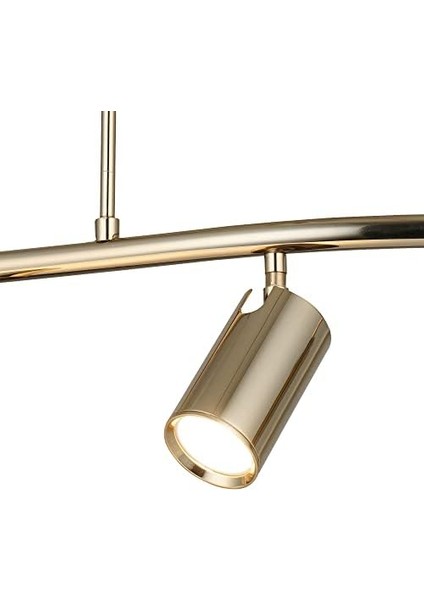 Lıpale 4 Lu Altın Sıralı Avize 4XGU10 modelleri