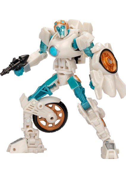 Earthspark Deluxe Class Terran Thrash 5 Inç Robot Aksiyon Figürü, 22 Adımda Dönüştürür, 6 Yaş ve Üzeri Kızlar Için Interaktif Oyuncaklar