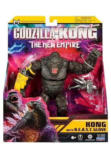 x Kong Aksiyon Figürü 15 cm Kong With B.e.a.s.t. Glove modelleri