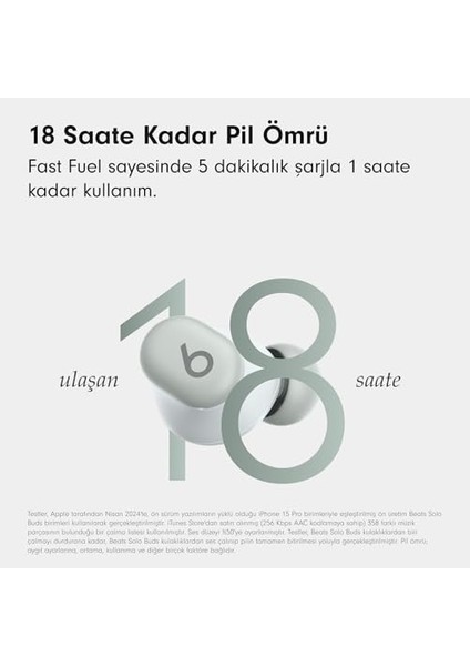 Solo Buds - Kablosuz Bluetooth Kulak Içi Kulaklık | 18 Saat Pil Ömrü | ve Android Uyumluluğu | Dahili Mikrofon - Fırtına Grisi modelleri