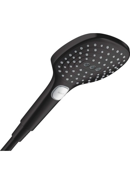 Duş Başlığı Raindance Select E, El Duşu 120 Mm, 3 Püskürtme Türü, Mat Siyah