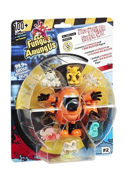 Fungus Amangus Bio Buster Figür Set 3-12 Yaş modelleri
