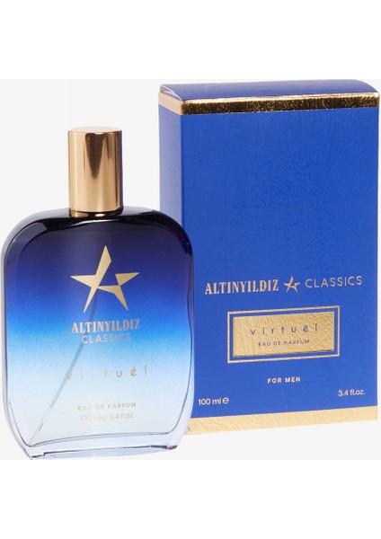ALTINYILDIZ CLASSICS Erkek AC Virtuel EDP Parfüm (100 ML)