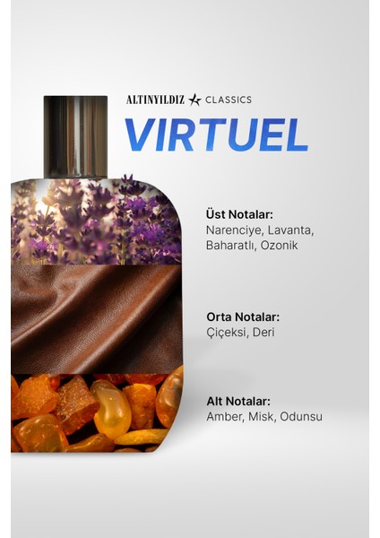 ALTINYILDIZ CLASSICS Erkek AC Virtuel EDP Parfüm (100 ML) fırsatları