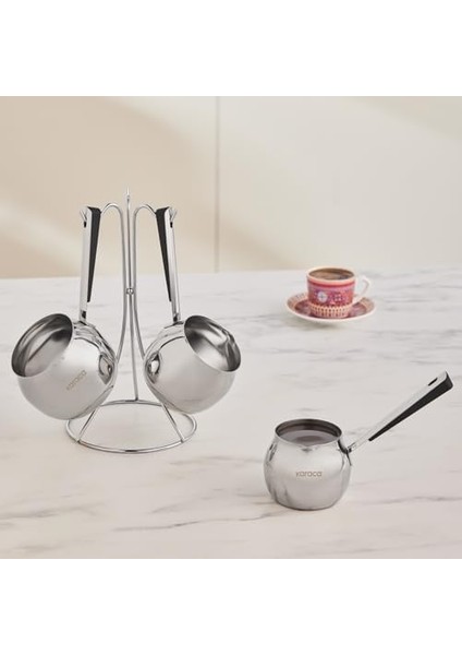 Revna 3'lü Cezve Takımı modelleri