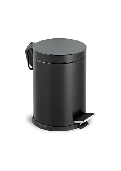 Çöp Kovası Tuvalet Wc Fırçası Banyo Çöp Kovası 2'li Banyo Seti Siyah 5 Litre fiyatları