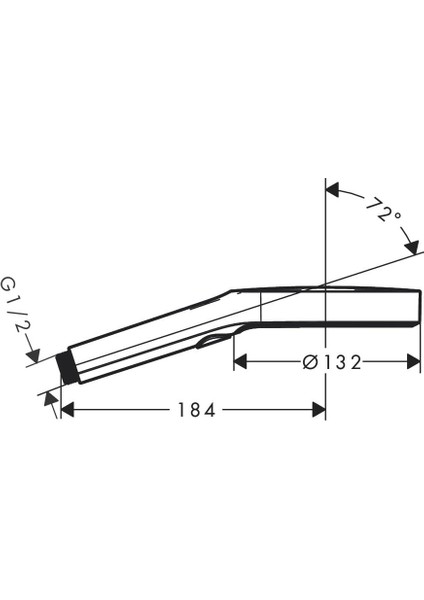 Rainfinity Su Tasarruflu Duş Başlığı (130 Mm, 3 Püskürtme Türü) Mat Siyah modelleri
