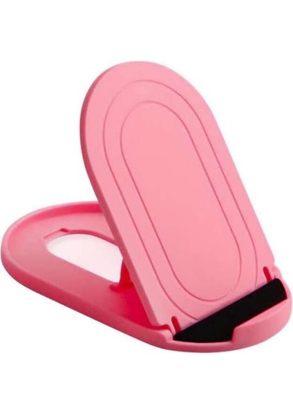 Ma Masaüstü Ayarlanabilir Telefon Tutucu Stand Pembe