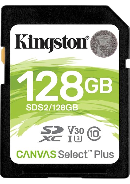 Canvas Select Plus 128GB Sd Hafıza Kartı, SDS2/128GB, Uhs-I, U3, V30
