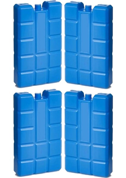 4'lü Buz Aküsü Seti Termal Termos Çanta Piknik Uyumlu