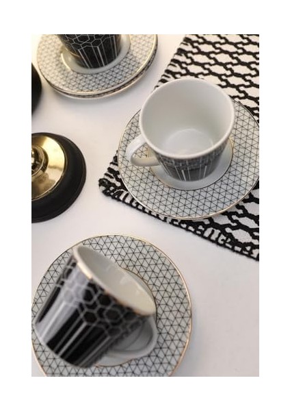 Porselen Toledo 12 Parça 6 Kişilik Çay Takımı 12445 modelleri