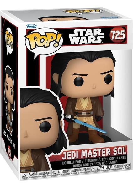 Toys Funko Pop : Acolyte - Jedi Master Sol Figür