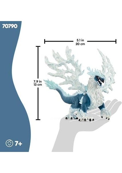 Eldrador Creatures Yeni 2024 Buz Ejderhası Aksiyon Figürü fiyatları