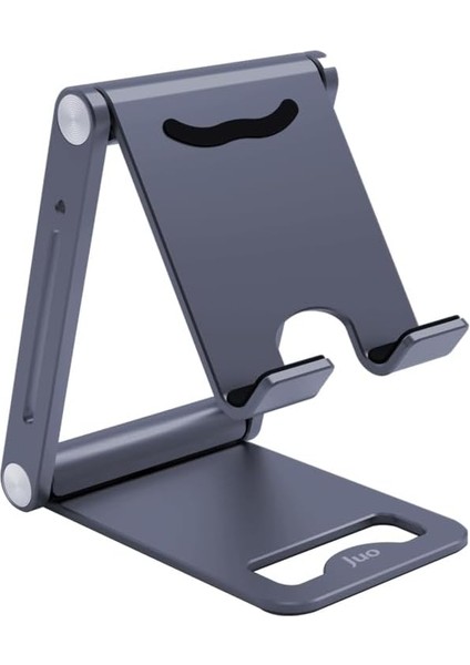 Alüminyum Katlanabilir Metal Masaüstü Telefon Tutucu Standı Uzay Grisi fiyatları