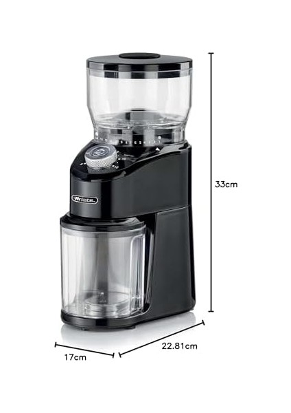 Kahve Öğütücü 3023/00 - Grinder Pro Kahve Öğütücü 200 Watt, 200 gr Hazne Kapasitesi, 2 Ila 12 Fincan Arasında Kahve Öğütme Seçimi, 14 Öğütme Seviyesi, Paslanmaz Çelik Konik Öğütücüler modelleri