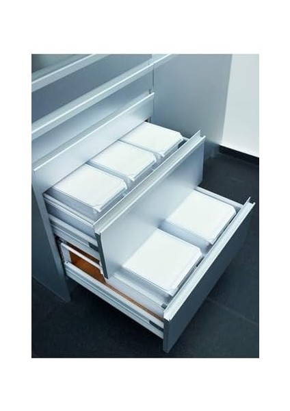 Kapaklı Banyo Mutfak Düzenleyici Raf Ps 360 * 150 * 100 mm Beyaz M-E27-20-01K fiyatları