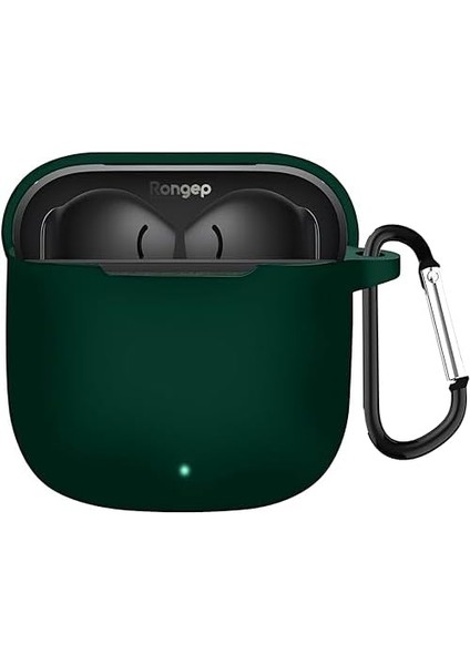 Freebuds Se 3 ile Uyumlu Kulaklıklar Için Kulaklık Kılıfı Extra Kalın Yapılı 360° Koruma Sağlayan Toz Koruma Tıpalı Darbelere Karşı Dirençli Taşıma Askılı Silikon Koruyucu (Yeşil) modelleri