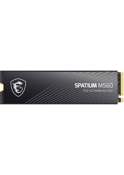 Msı Spatium M560 2tb (10300/8700MB/S) M.2 2280 Pcıe 5.0 Nvme SSD