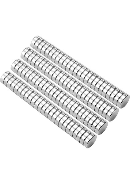 Küçük Neodim Güçlü Mıknatıslar, Çok Amaçlı Buzdolabı Mıknatısları, Küçük Yuvarlak Disk Mıknatısı, Beyaz Tahta Mıknatısları 5 mm Çap x 1 mm Kalınlık, 100 Adet