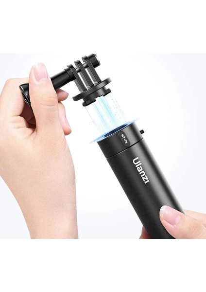 Mt-76 Go-Quick Iı 1.5 M Aksiyon Kamerası Için Manyetik Uzatılabilir Monopod Selfie Çubuğu modelleri