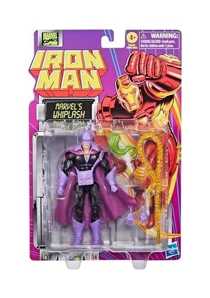 Efsaneler Serisi Whiplash, Iron Man Comics Koleksiyon 15 cm Aksiyon Figürü, Retro-Inspired Blister Kart fiyatları