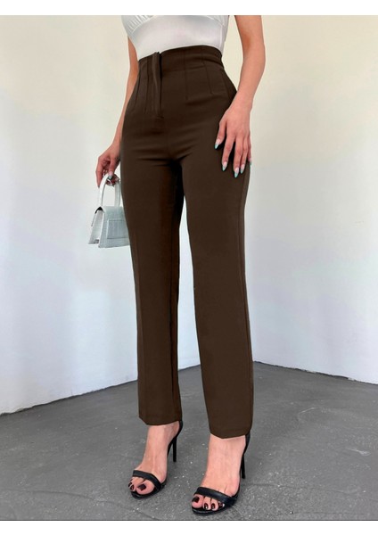 Pileli Havuç Pantolon -Beyaz