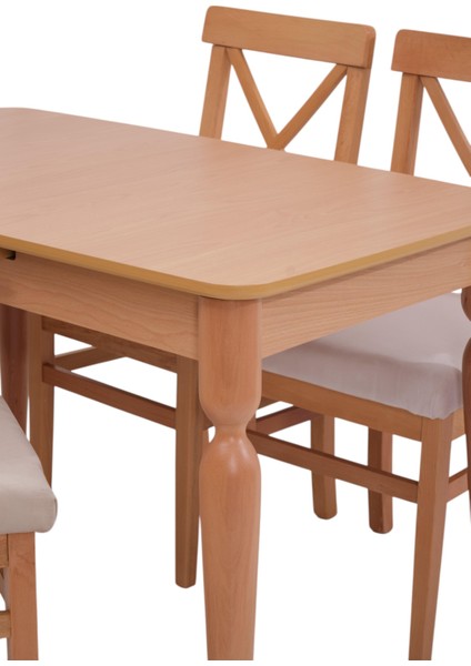 Eliz Alaçatı Lak Panel Açılır Mutfak Masa Takımı 70X110CM fiyatları