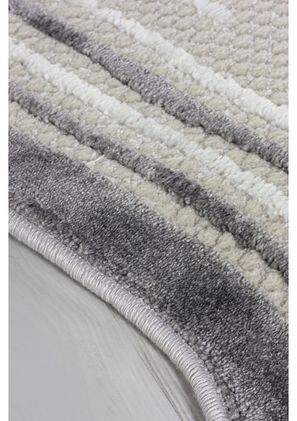 Amorf AR007 Krem Yumuşak Dokulu Salon Mutfak Koridor Oturma Odası Yolluk Halı Makine Halısı fiyatları