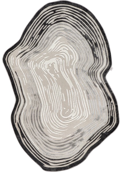 Amorf AR007 Krem Yumuşak Dokulu Salon Mutfak Koridor Oturma Odası Yolluk Halı Makine Halısı fırsatları