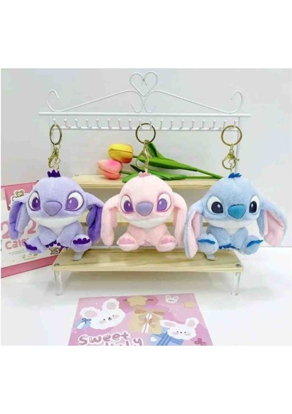 Stitch Sevimli Hediyelik Çanta Süsü Peluş Anahtarlık 12 cm fırsatları
