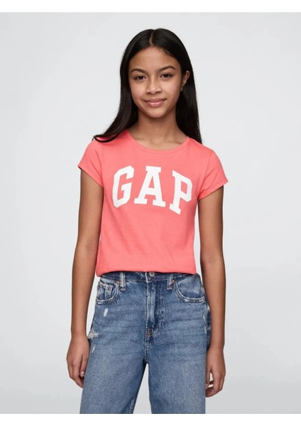 Kadın Turuncu Kısa Kollu Tişört 723317001