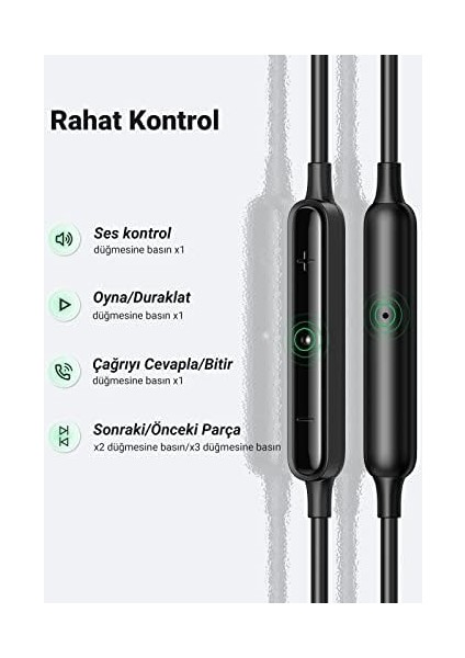 USB C Kablolu ve Mikrofonlu Kulaklık Kulak Içi USB C Kulaklık iPad Pro, Pixel 3, Xperia 5, Galaxy S20 Vb. ile Uyumludur. modelleri