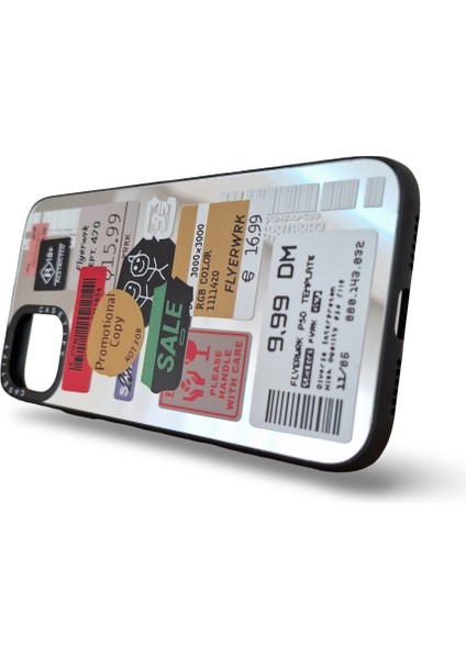 Apple iPhone 11 Uyumlu Ayna Detaylı Sert Silikon Tasarımlı Logolu Yazılı Kaliteli Tarz Kılıf indirimleri