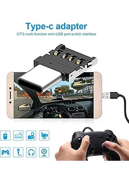 Type C To USB Çevirici Mini Dönüştürücü Otg Adaptör 4497 modelleri