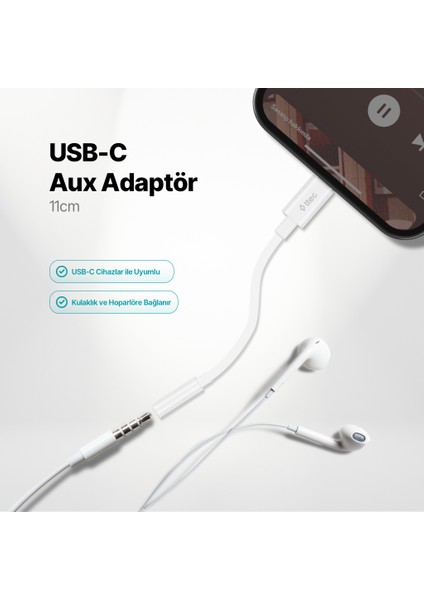Usb-C-3.5mm Aux Adaptörü fırsatları