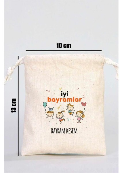 Bayram Kesem Baskılı Bayram Çocuk Para Kesesi modelleri