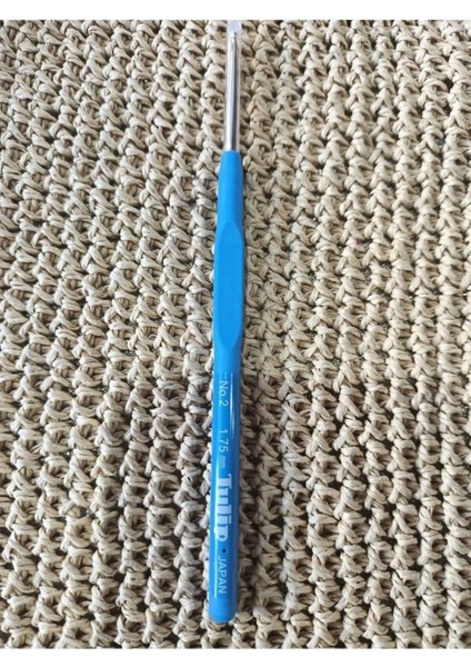 Silikon Yumuşak Saplı Örgü-Dantel Tığı 2 Numara 1,75 mm (Bu Tığ 2mm Kalın Tığ Değildir)