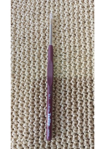 Silikon Yumuşak Saplı Örgü-Dantel Tığı 1 Numara 1,90 mm