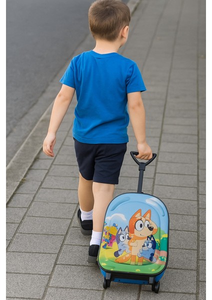 Çekçekli Bluey Erkek Anaokul Sırt Çantası