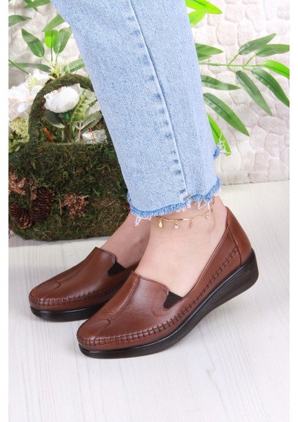 429120 Anatomik Rahat Esnek Hakiki Deri Kadın Ayakkabı fiyatları