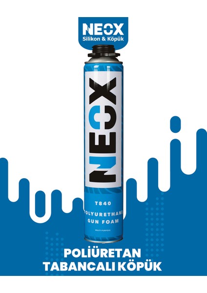 Poliüretan Tabancalı Montaj Köpüğü 840 gr (1 Adet) fiyatları