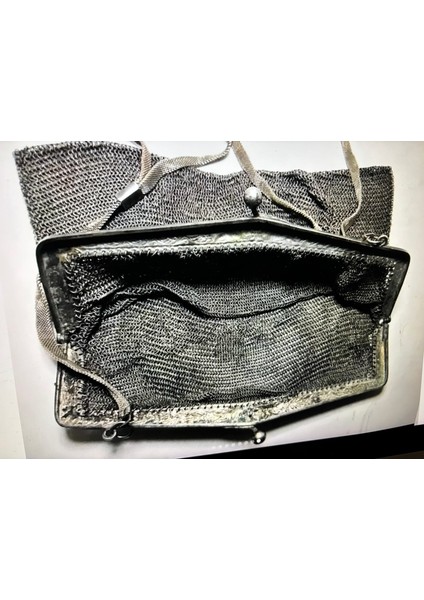 Alpaka Gece Çantası 24 cm x 17 cm Ölçülerinde