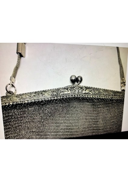 Alpaka Gece Çantası 24 cm x 17 cm Ölçülerinde indirimleri