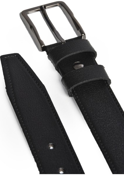 %100 Hakiki Deri 3,5 cm Klasik Kemer Kumaş Pantolon Kemeri 2502636 fırsatları