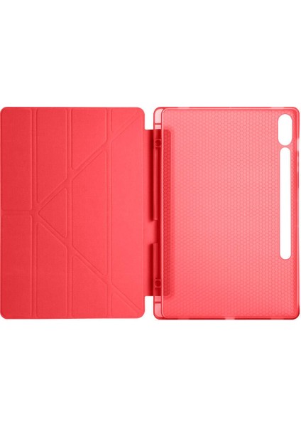 Galaxy Tab S10 Plus X820 12.4 Inç Uyumlu Kalemlikli Katlanabilir Smart Cover Tablet Kılıf – Standlı, Darbe Emici Koruma, Ince ve Hafif Tasarım modelleri